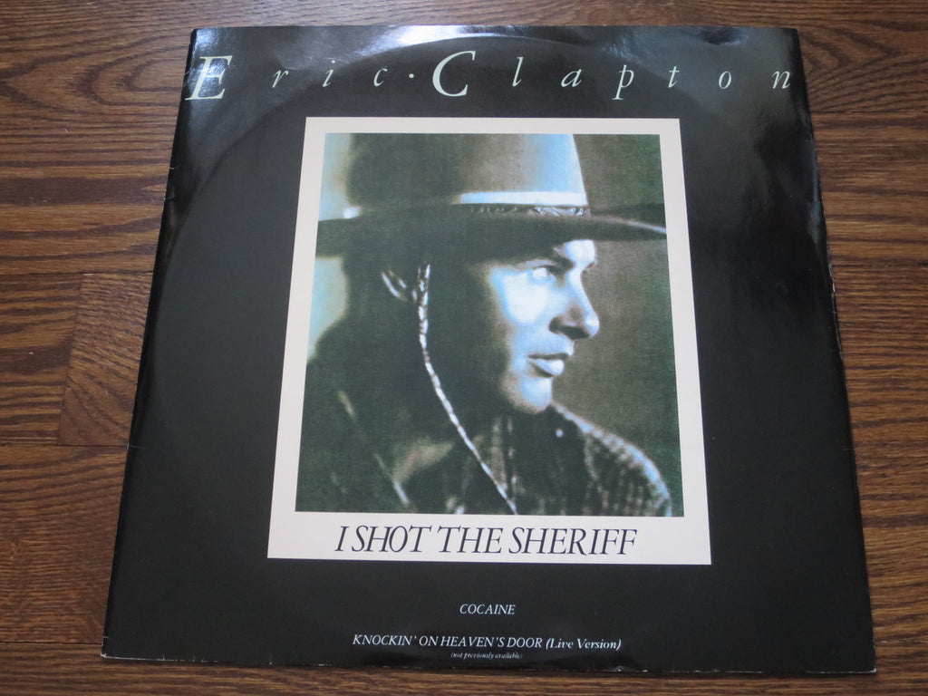 Eric Clapton - I Shot The Sheriff 12" - LP UK Vinyl Album Record Cover