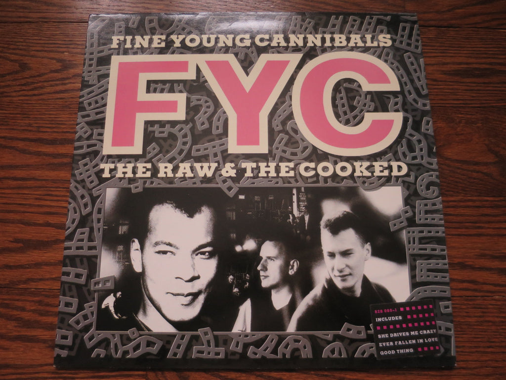 Fine Young Cannibals - The Raw & The Cooked 2two - LP UK Vinyl Album Record Cover