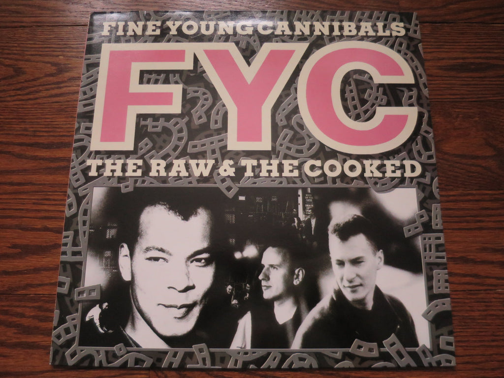 Fine Young Cannibals - The Raw & The Cooked - LP UK Vinyl Album Record Cover