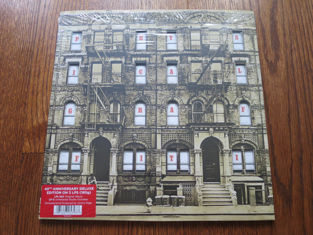 Led Zeppelin - Physical Graffiti (deluxe) - LP UK Vinyl Album Record Cover
