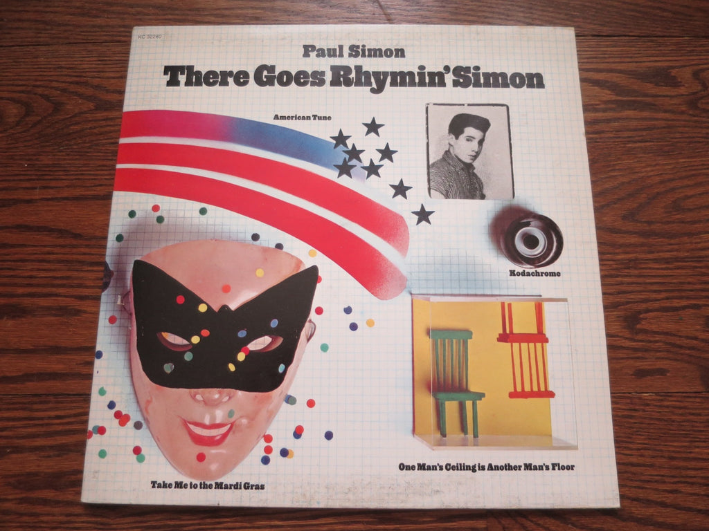 Paul Simon - There Goes Rhymin' Simon 4four - LP UK Vinyl Album Record Cover