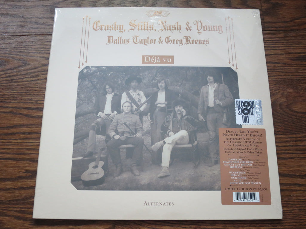 Crosby, Stills, Nash & Young - Déjà Vu Alternates - LP UK Vinyl Album Record Cover