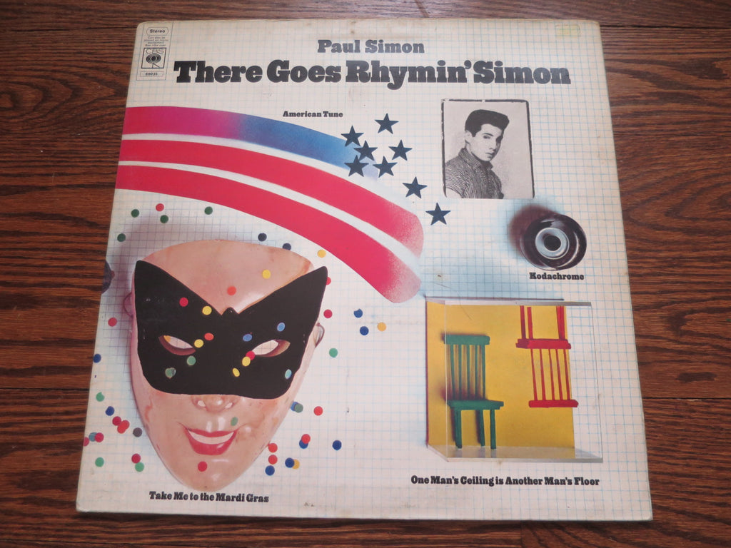 Paul Simon - There Goes Rhymin' Simon 3three - LP UK Vinyl Album Record Cover
