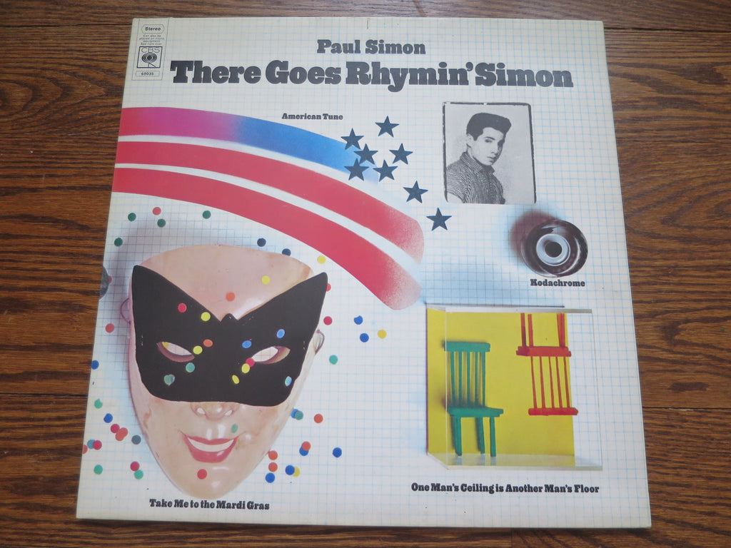 Paul Simon - There Goes Rhymin' Simon - LP UK Vinyl Album Record Cover