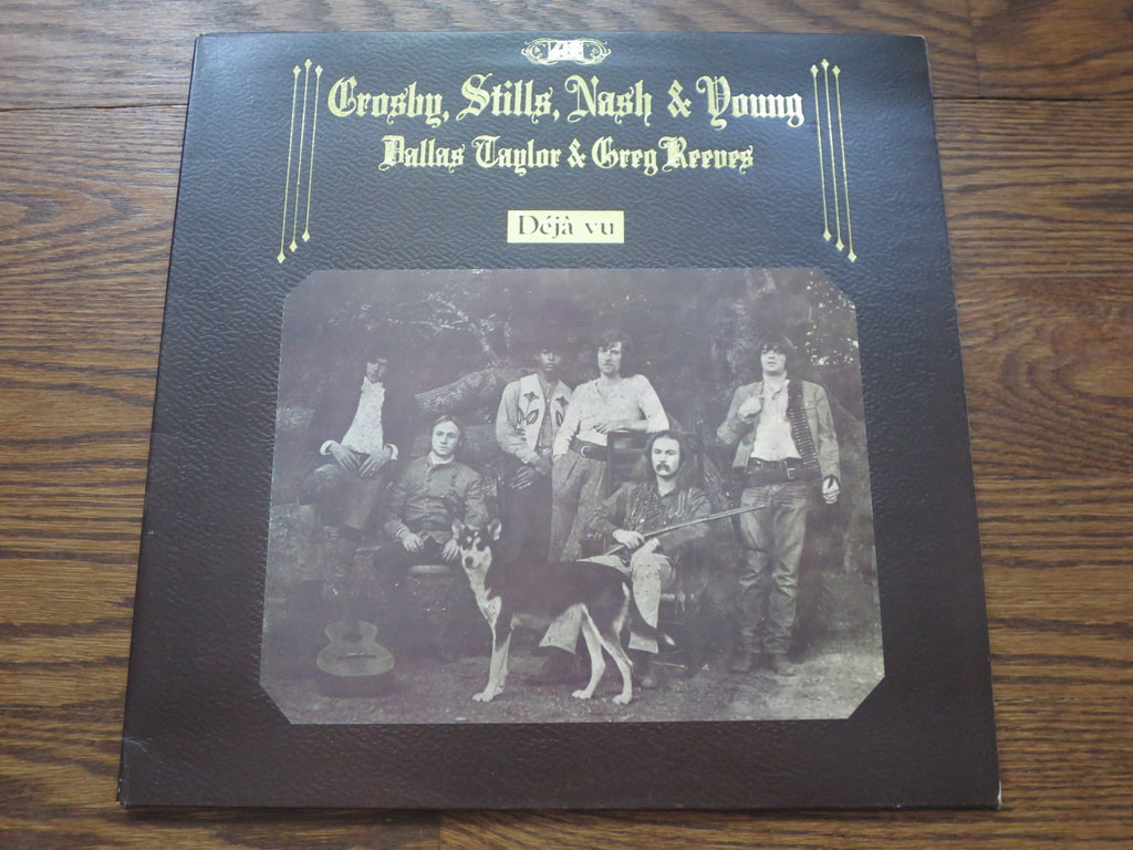 Crosby, Stills, Nash & Young - Déjà Vu (reissue) - LP UK Vinyl Album Record Cover