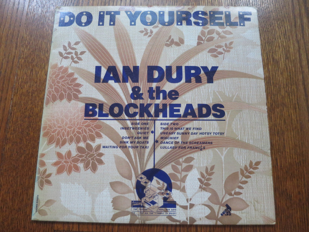 Ian Dury - Do It Yourself 3three - LP UK Vinyl Album Record Cover