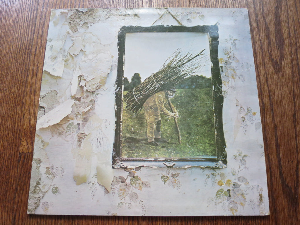 Led Zeppelin - IV (1970s) 3three - LP UK Vinyl Album Record Cover