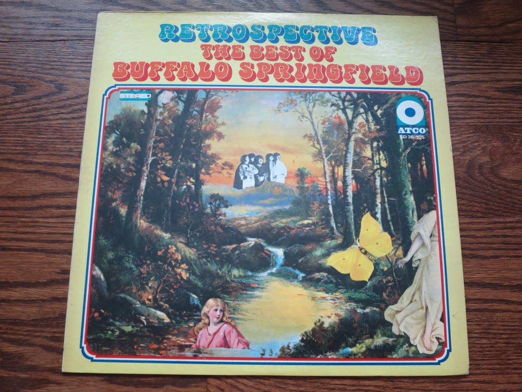 Buffalo Springfield - Retrospective: The Best Of Buffalo Springfield (reissue) - LP UK Vinyl Album Record Cover