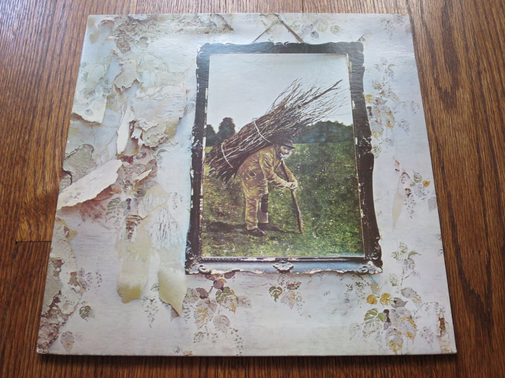 Led Zeppelin - IV (1970s) - LP UK Vinyl Album Record Cover