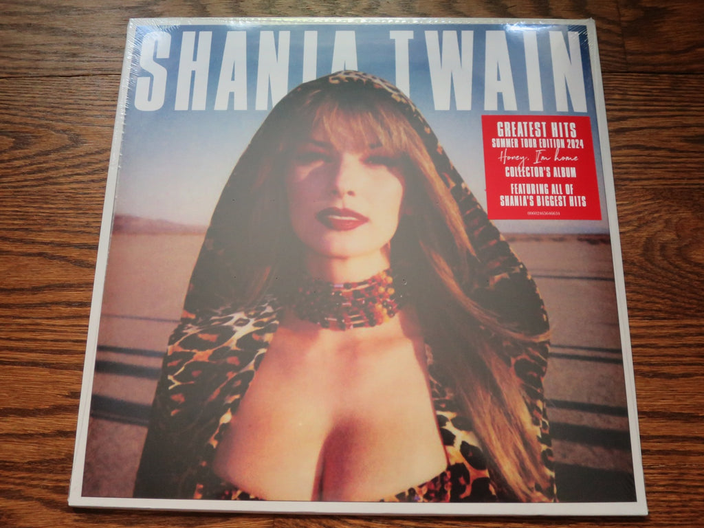 Shania Twain - Greatest Hits (signed) - LP UK Vinyl Album Record Cover