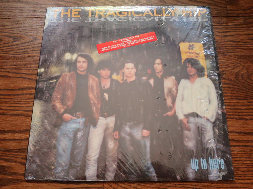 The Tragically Hip - Up To Here - LP UK Vinyl Album Record Cover