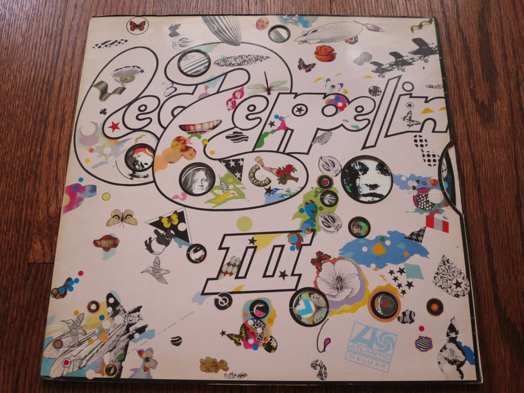 Led Zeppelin - III (1970s) - LP UK Vinyl Album Record Cover