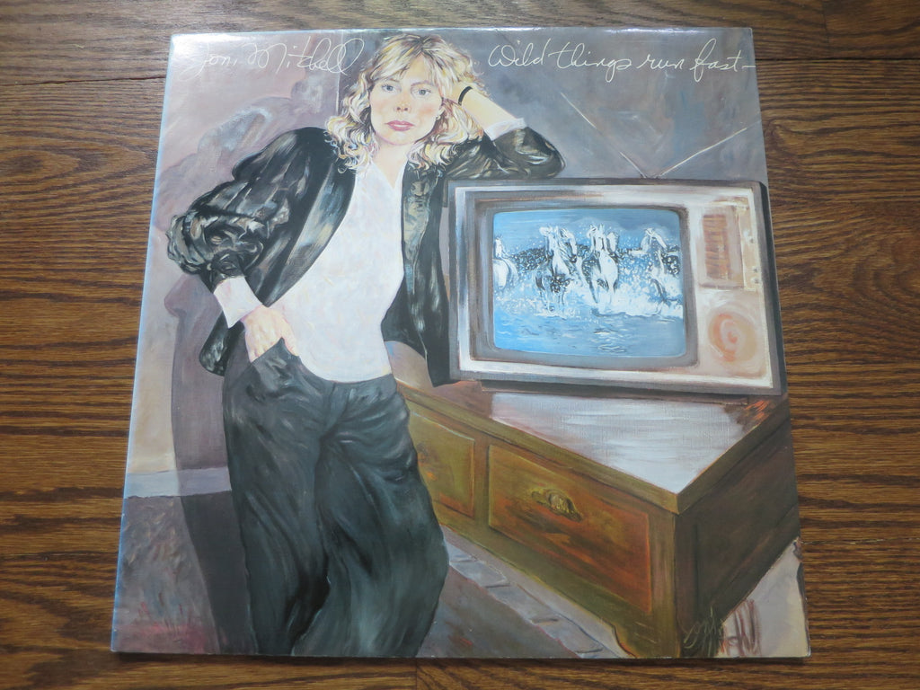 Joni Mitchell - Wild Things Run Fast - LP UK Vinyl Album Record Cover