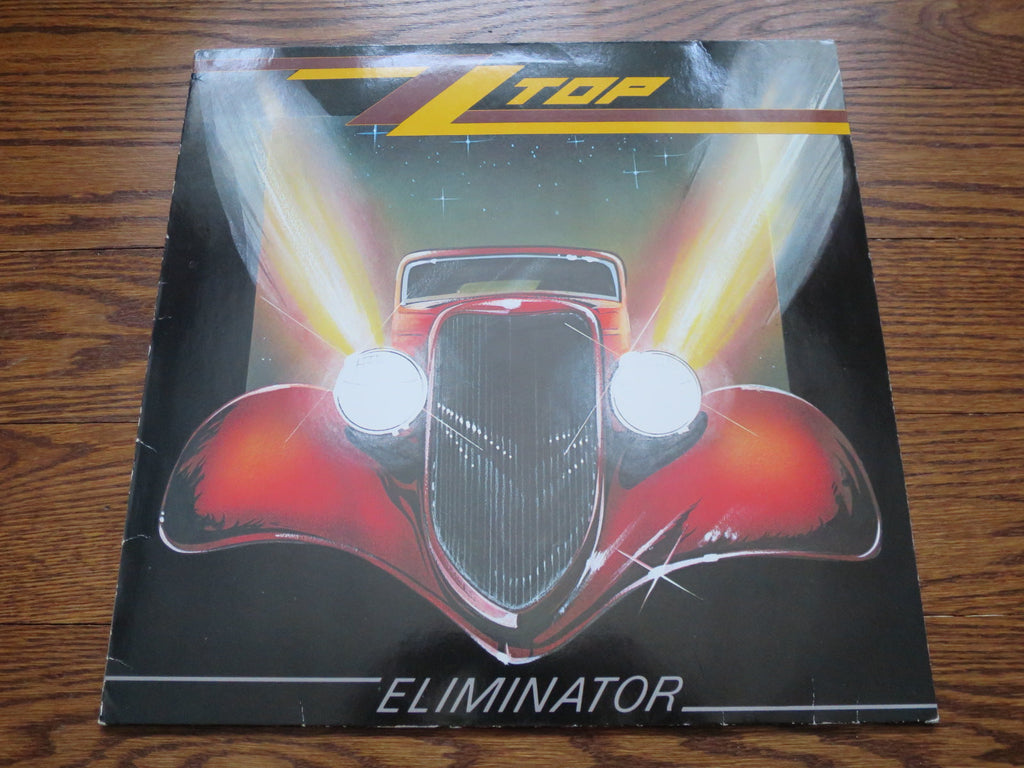 ZZ Top - Eliminator 3three - LP UK Vinyl Album Record Cover