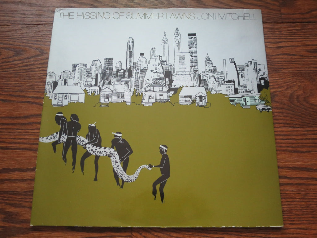 Joni Mitchell - The Hissing Of Summer Lawns 4four - LP UK Vinyl Album Record Cover