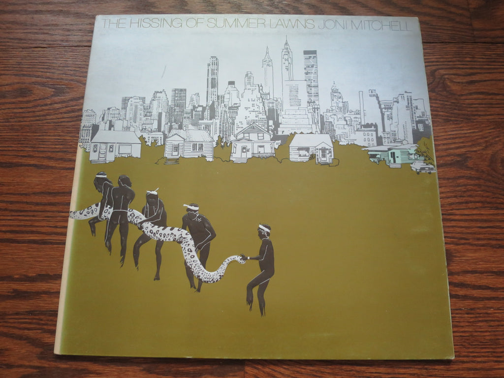 Joni Mitchell - The Hissing Of Summer Lawns - LP UK Vinyl Album Record Cover