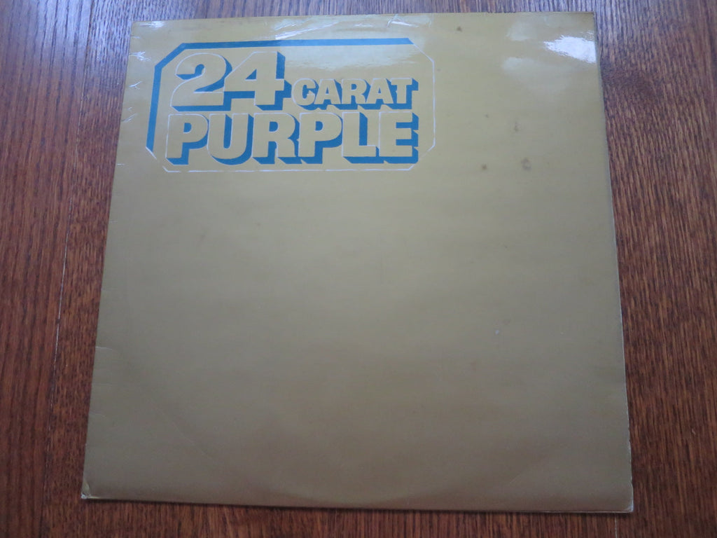 Deep Purple - 24 Carat Purple - LP UK Vinyl Album Record Cover