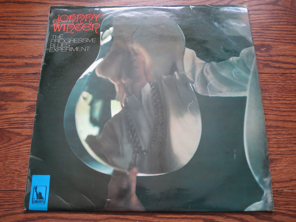 Johnny Winter - The Progressive Blues Experiment - LP UK Vinyl Album Record Cover