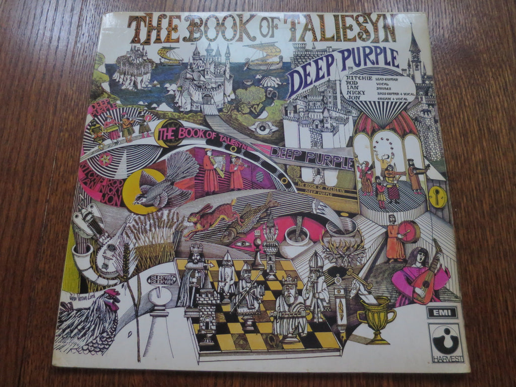 Deep Purple - The Book of Taliesyn 3three - LP UK Vinyl Album Record Cover