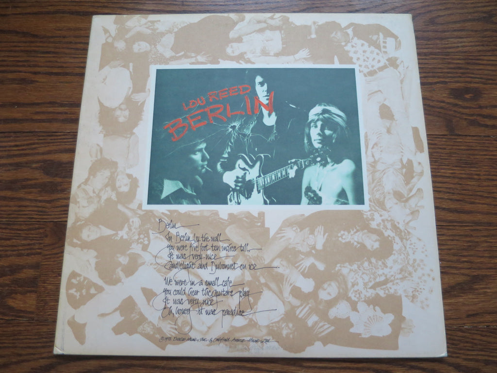 Lou Reed - Berlin - LP UK Vinyl Album Record Cover