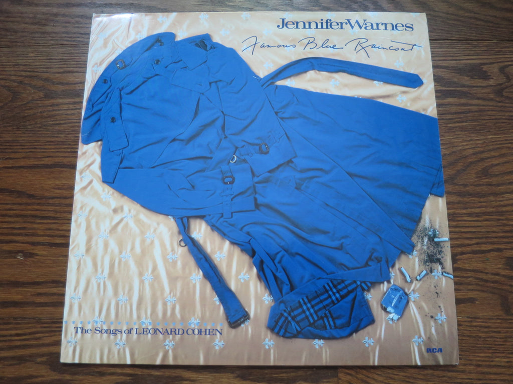 Jennifer Warnes - Famous Blue Raincoat - LP UK Vinyl Album Record Cover