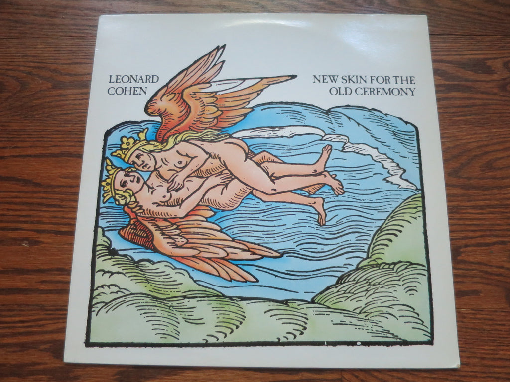 Leonard Cohen - New Skin For The Old Ceremony (reissue) - LP UK Vinyl Album Record Cover