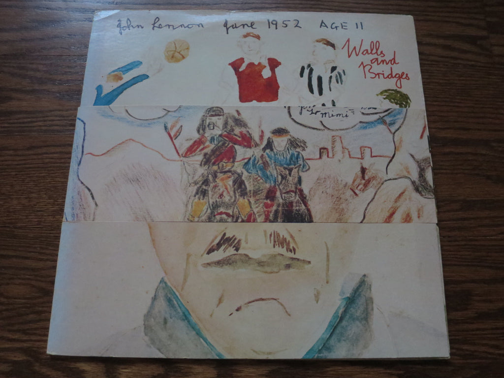John Lennon - Walls and Bridges - LP UK Vinyl Album Record Cover