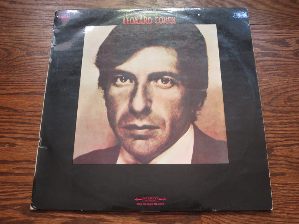 Leonard Cohen - Songs Of Leonard Cohen four - LP UK Vinyl Album Record Cover