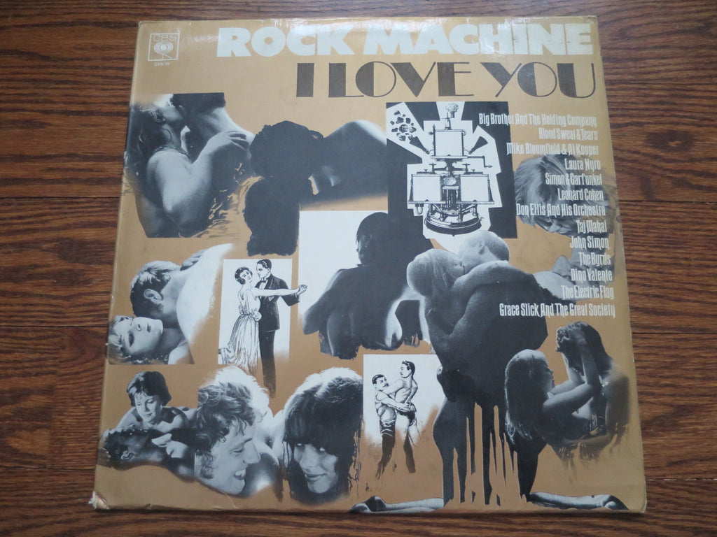 Various Artists - Rock Machine I Love You - LP UK Vinyl Album Record Cover