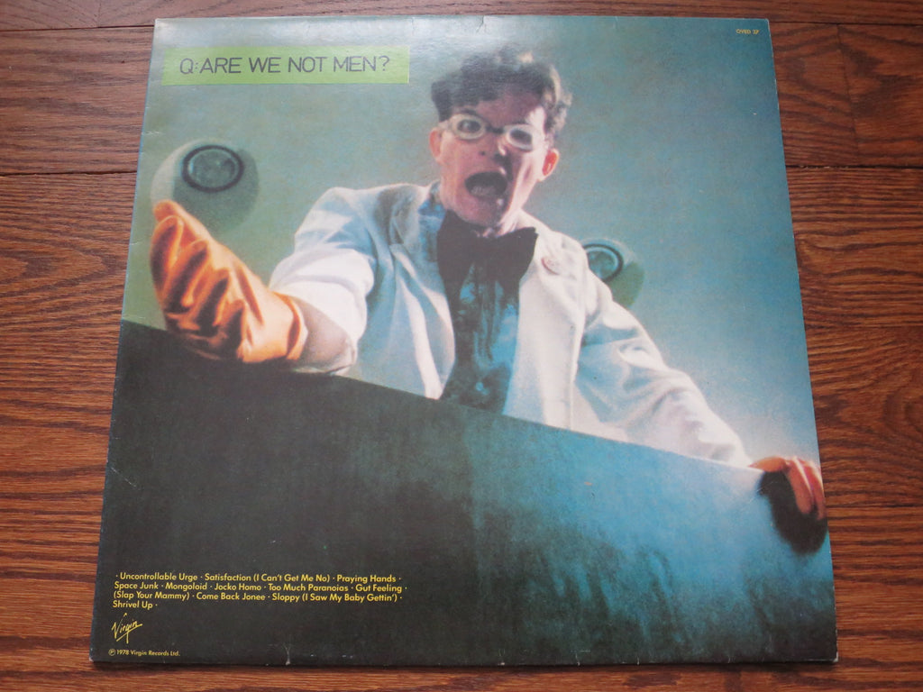 Devo - Q: Are We Not Men? A: We Are Devo! - LP UK Vinyl Album Record Cover