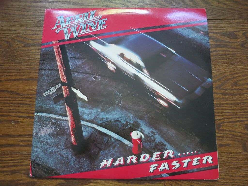 April Wine - Harder.....Faster - LP UK Vinyl Album Record Cover