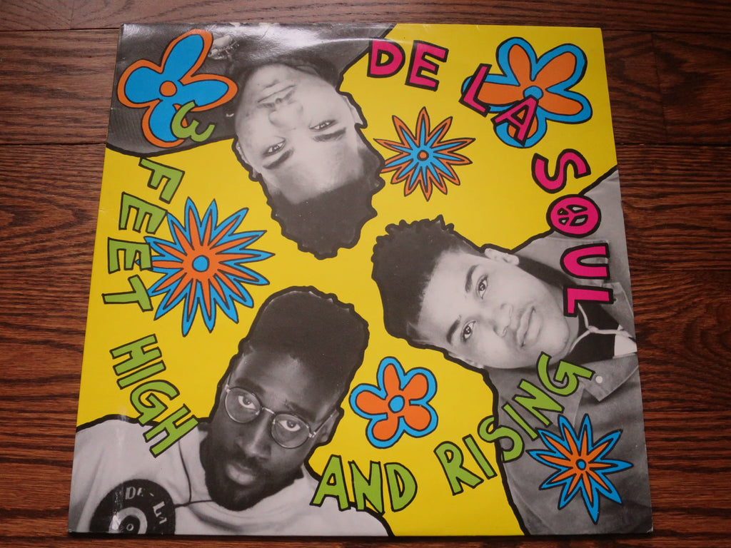De La Soul - Three Feet High and Rising - LP UK Vinyl Album Record Cover