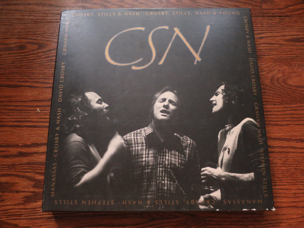 Crosby, Stills & Nash - CSN 4 CD box set - LP UK Vinyl Album Record Cover