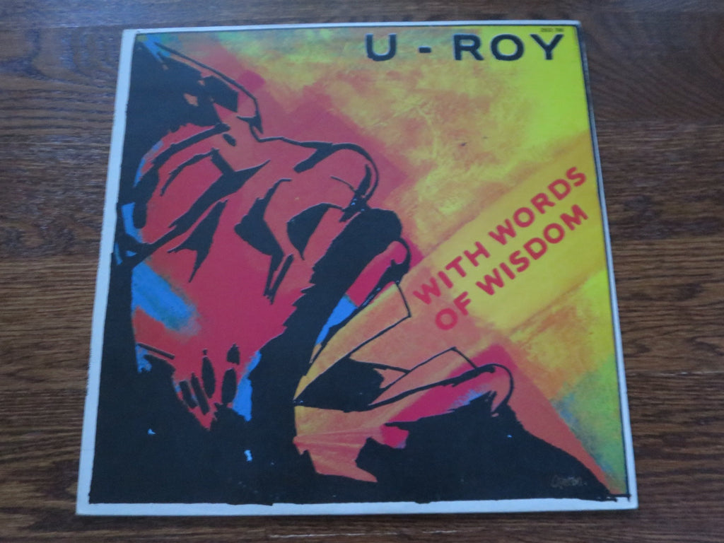 U-Roy - With Words Of Wisdom - LP UK Vinyl Album Record Cover