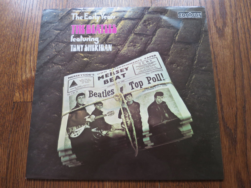 The Beatles featuring Tony Sheridan - The Early Years - LP UK Vinyl Album Record Cover