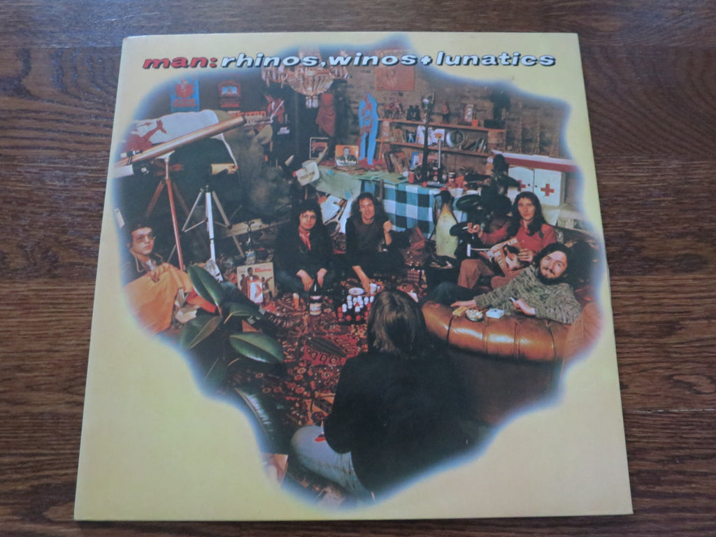 Man - Rhinos, Winos and Lunatics 2two - LP UK Vinyl Album Record Cover