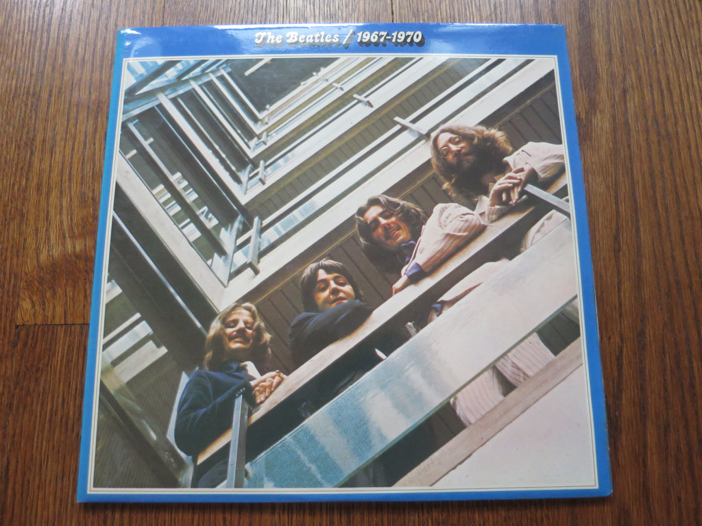 The Beatles - Blue Album 1967-1970 2two - LP UK Vinyl Album Record Cover