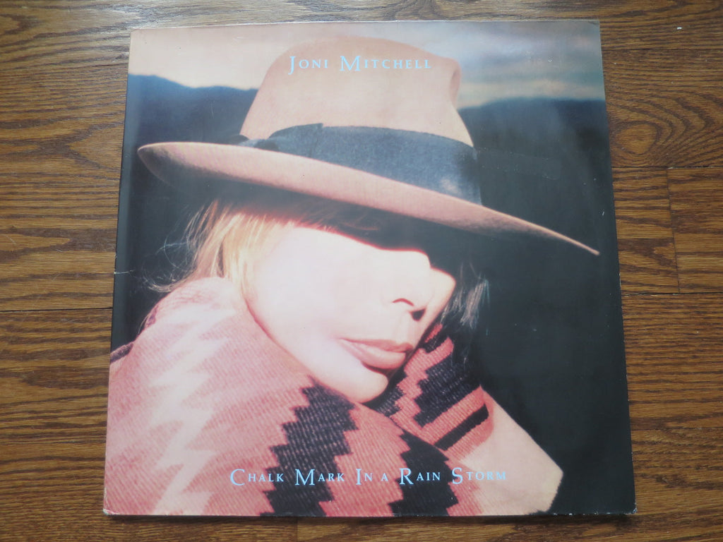 Joni Mitchell - Chalk Mark In A Rain Storm - LP UK Vinyl Album Record Cover