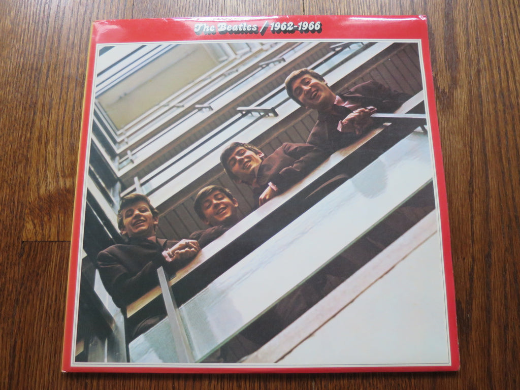 The Beatles - Red Album 1962-1966 - LP UK Vinyl Album Record Cover