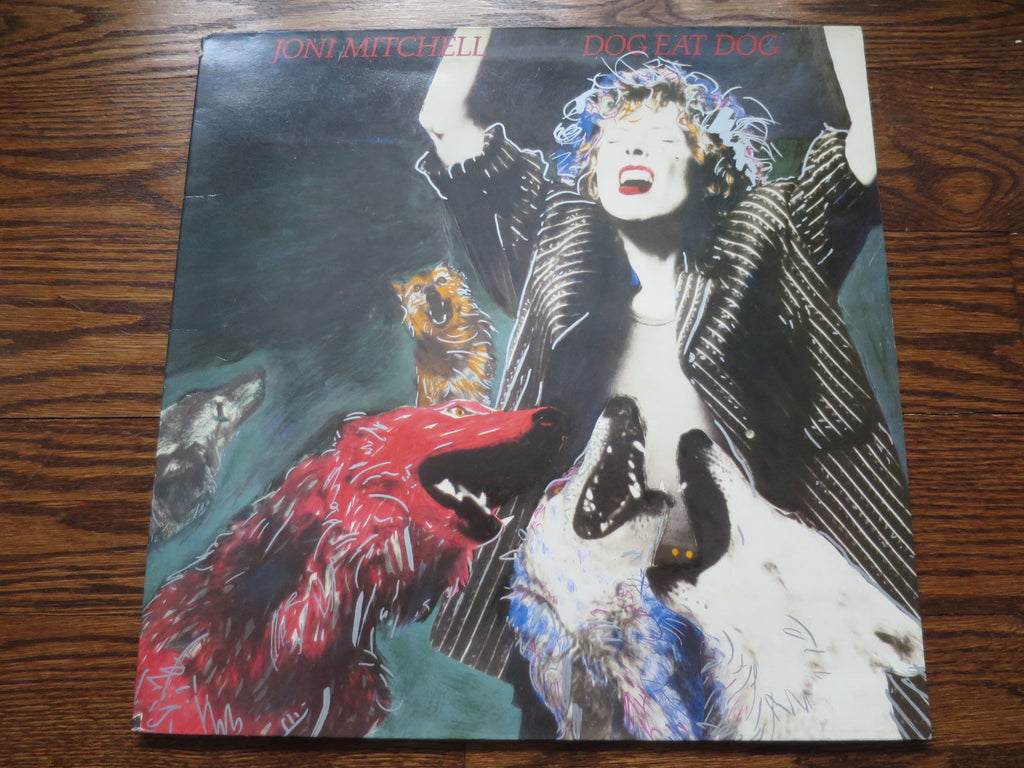 Joni Mitchell - Dog Eat Dog - LP UK Vinyl Album Record Cover
