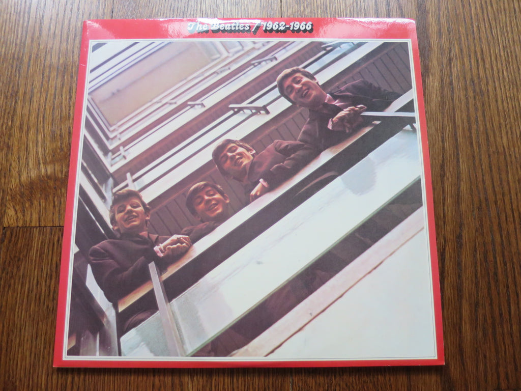 The Beatles - Red Album 1962-1966 - LP UK Vinyl Album Record Cover