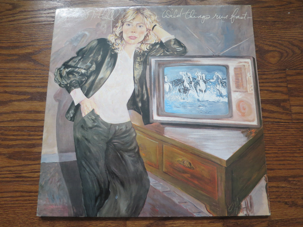 Joni Mitchell - Wild Things Run Fast - LP UK Vinyl Album Record Cover
