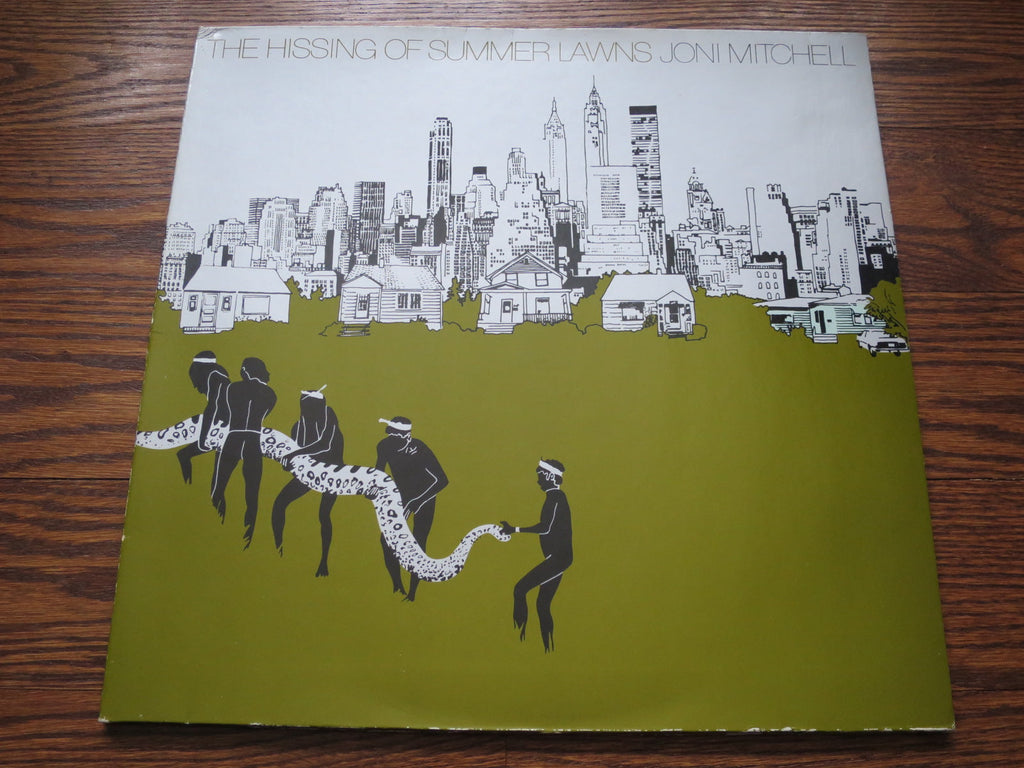 Joni Mitchell - The Hissing Of Summer Lawns 3three - LP UK Vinyl Album Record Cover