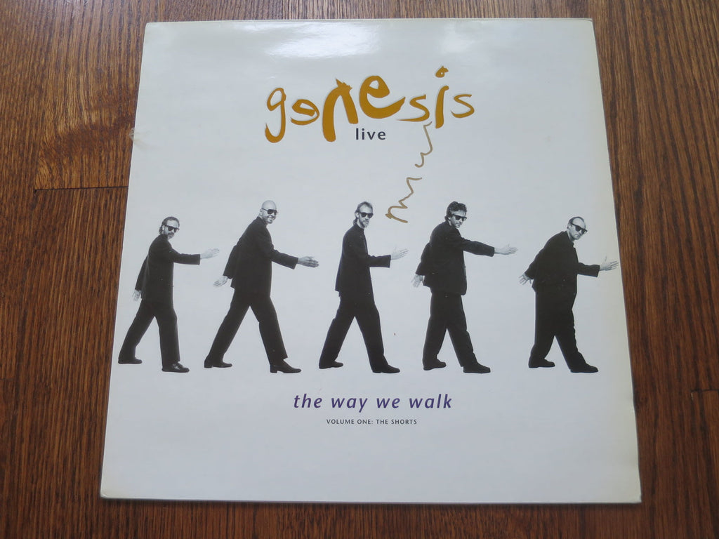 Genesis - The Way We Walk Volume One: The Shorts (signed by Mike Rutherford) - LP UK Vinyl Album Record Cover