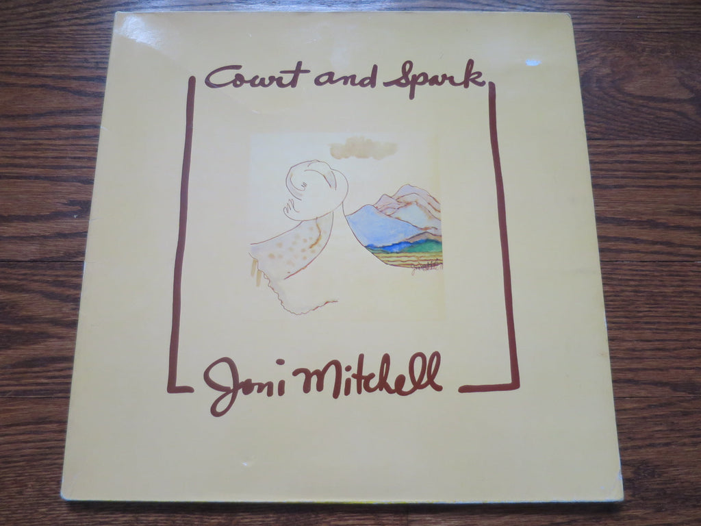 Joni Mitchell - Court And Spark 3three - LP UK Vinyl Album Record Cover