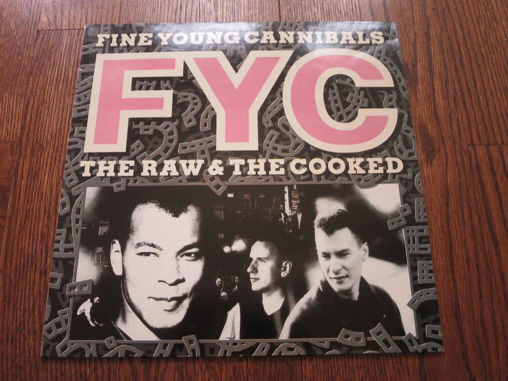 Fine Young Cannibals - The Raw & The Cooked - LP UK Vinyl Album Record Cover