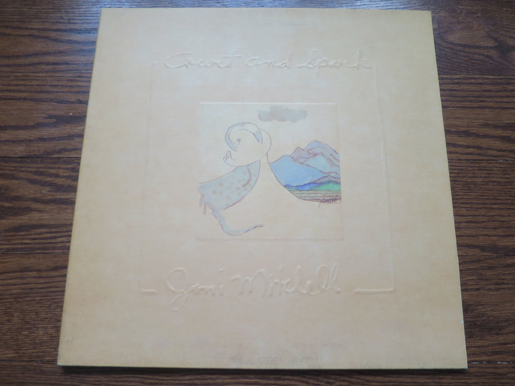 Joni Mitchell - Court And Spark - LP UK Vinyl Album Record Cover