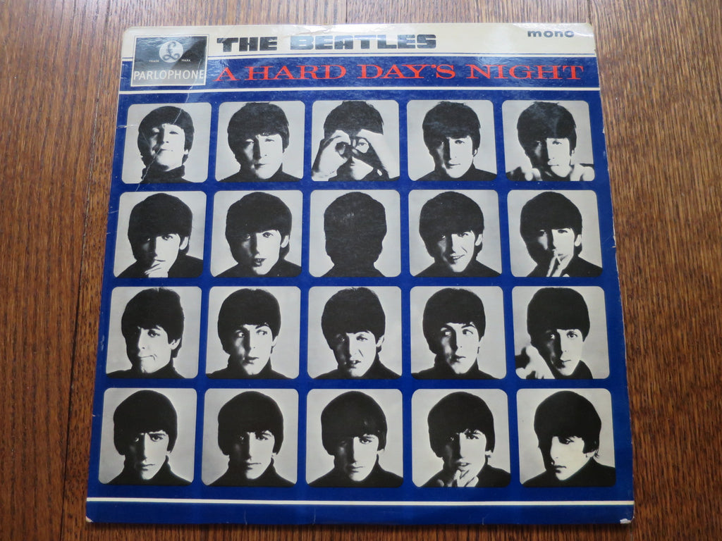 The Beatles - A Hard Day's Night (original) - LP UK Vinyl Album Record Cover