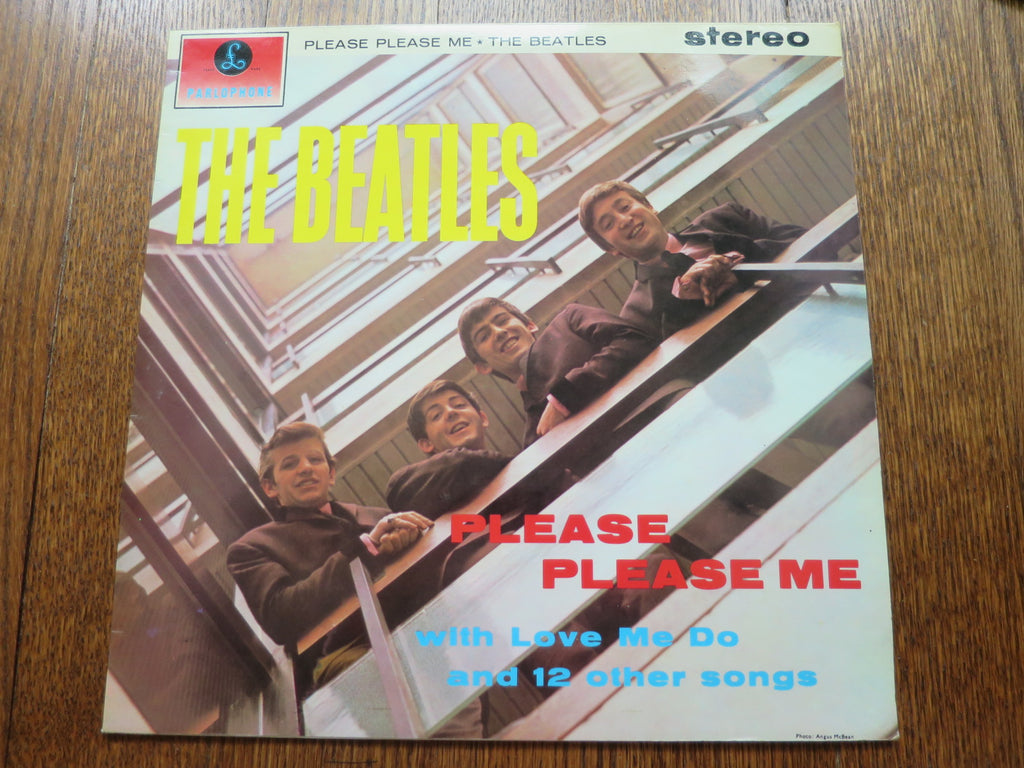 The Beatles - Please Please Me (reissue) - LP UK Vinyl Album Record Cover