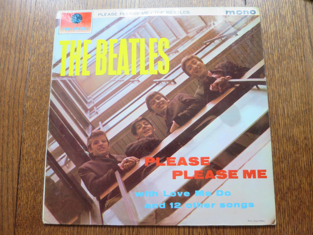 The Beatles - Please Please Me (original) - LP UK Vinyl Album Record Cover